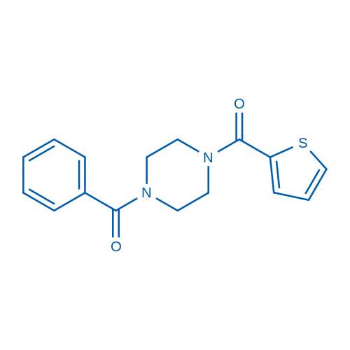 1-Benzoyl-4-(thiophene-2-carbonyl)piperazine 5mg