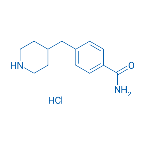 4-(Piperidin-4-ylmethyl)benzamide hydrochloride 250mg