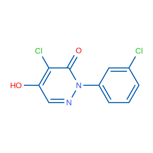 4-Chloro-2-(3-chlorophenyl)-5-hydroxy-2,3-dihydropyridazin-3-one 1g