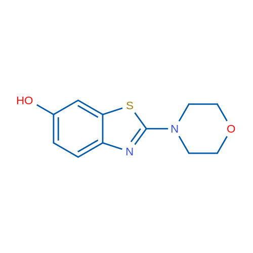 2-morpholin-4-yl-1,3-benzothiazol-6-ol 250mg