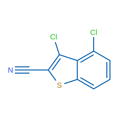 3,4-Dichloro-1-benzothiophene-2-carbonitrile 1g