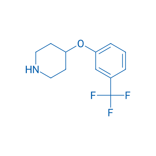4-(3-(Trifluoromethyl)phenoxy)piperidine 100mg