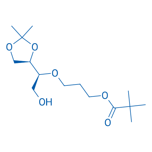 3-((S)-1-((R)-2,2-Dimethyl-1,3-dioxolan-4-yl)-2-hydroxyethoxy)propyl pivalate 1g