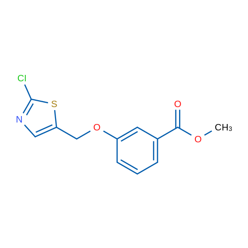 Methyl 3-((2-chlorothiazol-5-yl)methoxy)benzoate 5g