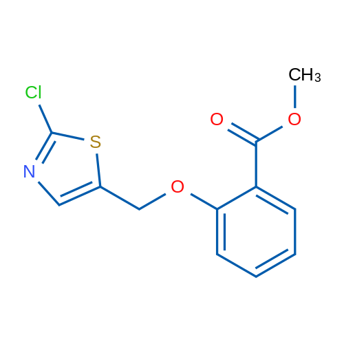 Methyl 2-((2-chlorothiazol-5-yl)methoxy)benzoate 5g