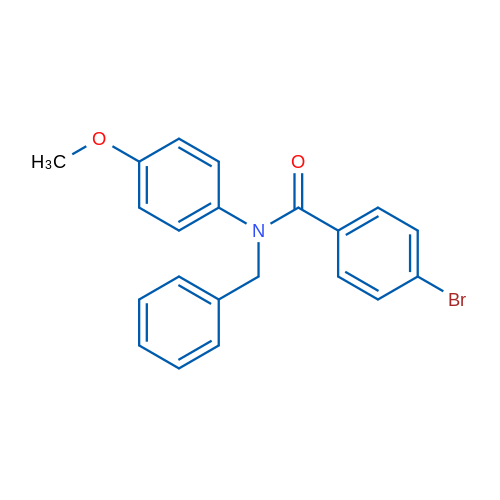 N-Benzyl-4-bromo-N-(4-methoxyphenyl)benzamide 1g