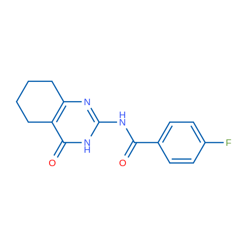 4-Fluoro-N-(4-oxo-3,4,5,6,7,8-hexahydroquinazolin-2-yl)benzamide 1g
