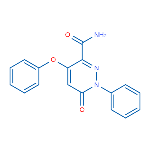6-Oxo-4-phenoxy-1-phenyl-1,6-dihydropyridazine-3-carboxamide 1g