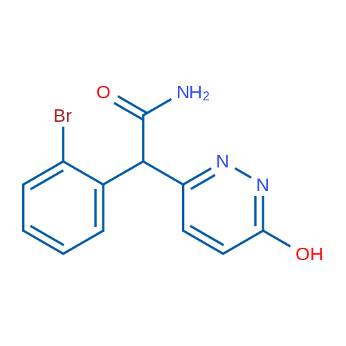 2-(2-Bromophenyl)-2-(6-hydroxypyridazin-3-yl)acetamide 1g