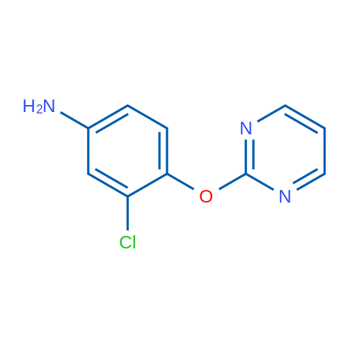 3-Chloro-4-(pyrimidin-2-yloxy)aniline 5g