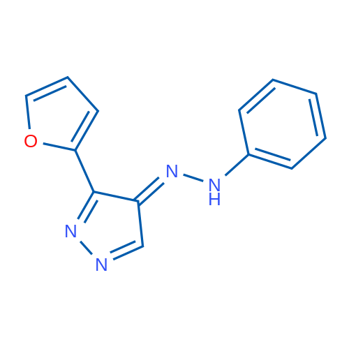 (4E)-3-(Furan-2-yl)-4-(2-phenylhydrazin-1-ylidene)-4H-pyrazole 1g