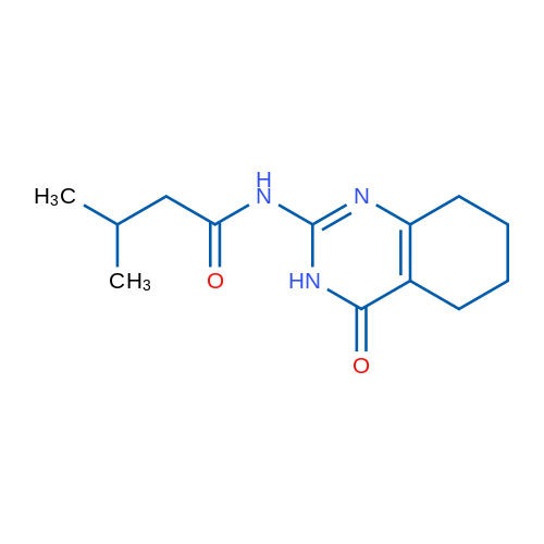 3-Methyl-N-(4-oxo-3,4,5,6,7,8-hexahydroquinazolin-2-yl)butanamide 1g