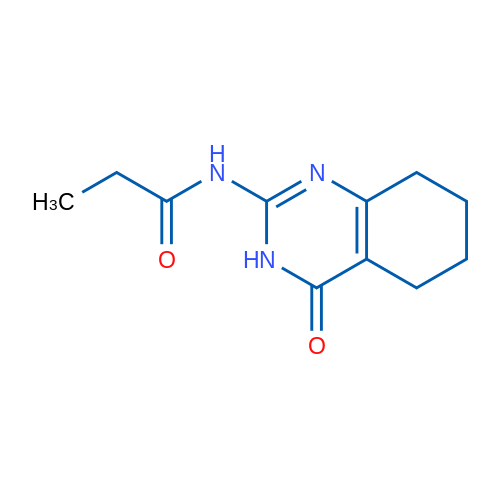 N-(4-Oxo-3,4,5,6,7,8-hexahydroquinazolin-2-yl)propanamide 1g