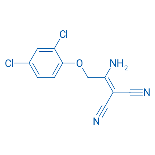 2-(1-Amino-2-(2,4-dichlorophenoxy)ethylidene)malononitrile 1g