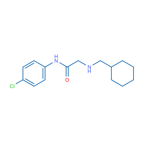 N-(4-Chlorophenyl)-2-((cyclohexylmethyl)amino)acetamide 1g