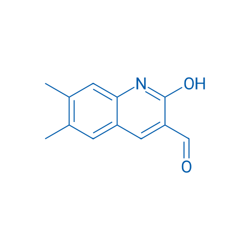 2-Hydroxy-6,7-dimethylquinoline-3-carbaldehyde 5g
