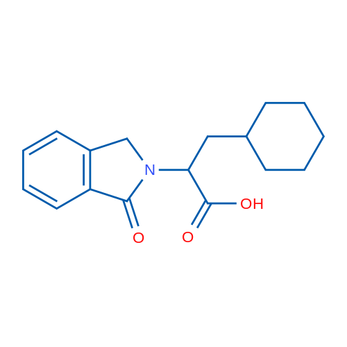 3-Cyclohexyl-2-(1-oxo-2,3-dihydro-1H-isoindol-2-yl)propanoic acid 1g