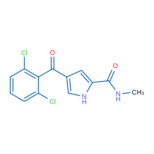 4-(2,6-Dichlorobenzoyl)-N-methyl-1H-pyrrole-2-carboxamide 1g