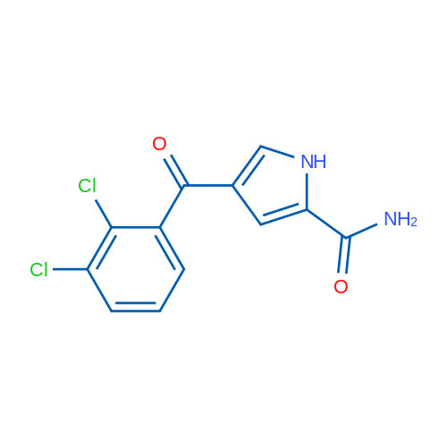 4-(2,3-Dichlorobenzoyl)-1H-pyrrole-2-carboxamide 1g