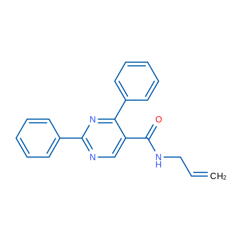 2,4-Diphenyl-N-(prop-2-en-1-yl)pyrimidine-5-carboxamide 1g