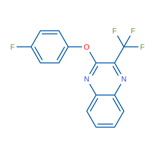 2-(4-Fluorophenoxy)-3-(trifluoromethyl)quinoxaline 1g