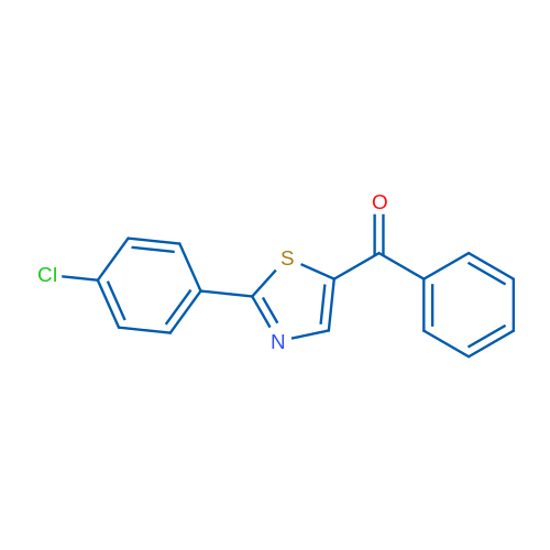 5-Benzoyl-2-(4-chlorophenyl)-1,3-thiazole 1g