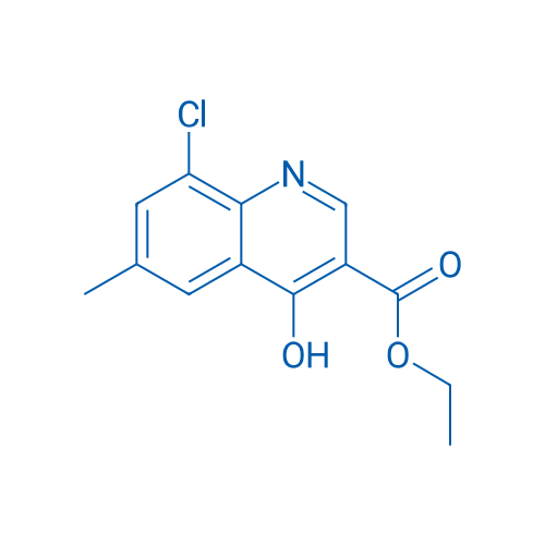 Ethyl 8-chloro-4-hydroxy-6-methylquinoline-3-carboxylate 250mg