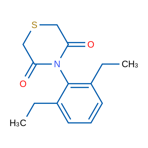 4-(2,6-Diethylphenyl)thiomorpholine-3,5-dione 1g