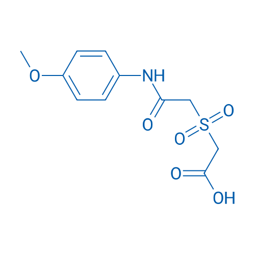 2-((2-((4-Methoxyphenyl)amino)-2-oxoethyl)sulfonyl)acetic acid 5g