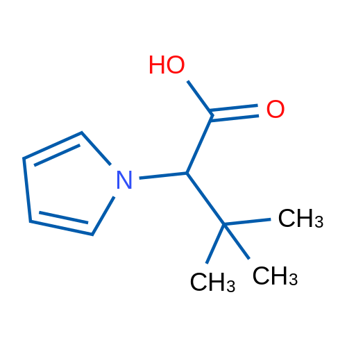 3,3-Dimethyl-2-(1H-pyrrol-1-yl)butanoic acid 1g