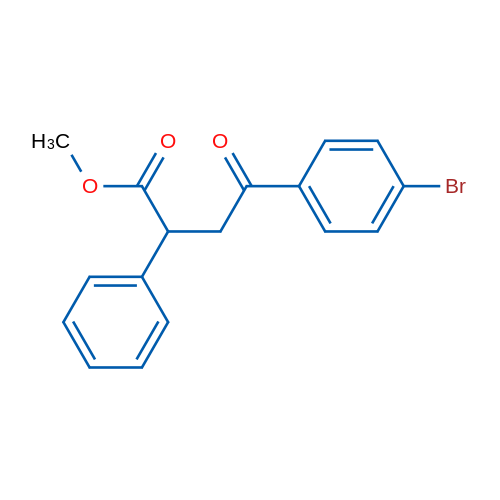 Methyl 4-(4-bromophenyl)-4-oxo-2-phenylbutanoate 1g