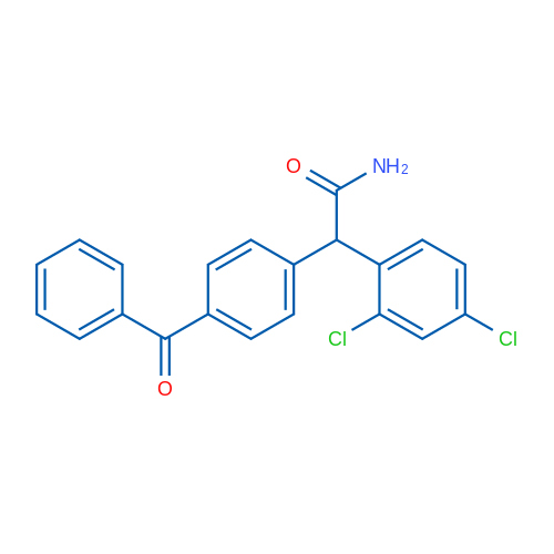 2-(4-Benzoylphenyl)-2-(2,4-dichlorophenyl)acetamide 1g