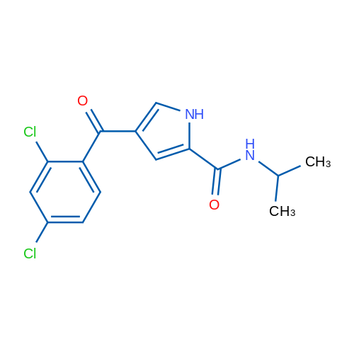 4-(2,4-Dichlorobenzoyl)-N-(propan-2-yl)-1H-pyrrole-2-carboxamide 1g