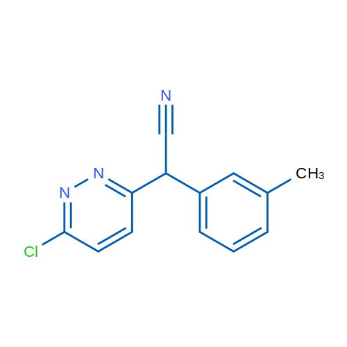2-(6-Chloropyridazin-3-yl)-2-(m-tolyl)acetonitrile 1g