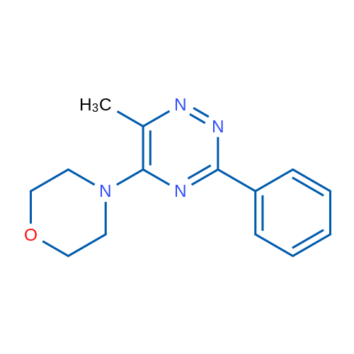 6-Methyl-5-(morpholin-4-yl)-3-phenyl-1,2,4-triazine 1g