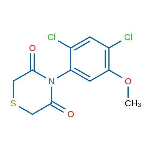 4-(2,4-Dichloro-5-methoxyphenyl)thiomorpholine-3,5-dione 1g