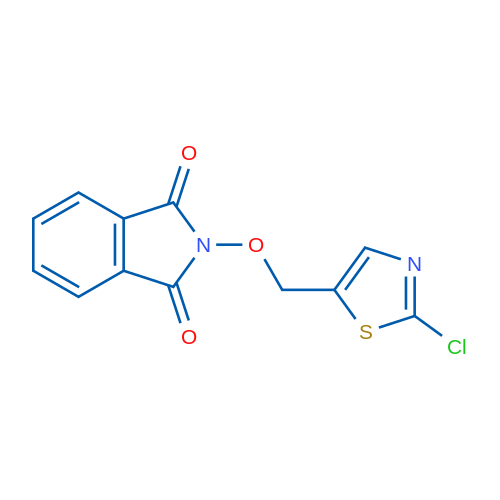 2-((2-Chlorothiazol-5-yl)methoxy)isoindoline-1,3-dione 1g