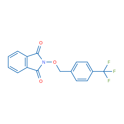 2-((4-(Trifluoromethyl)benzyl)oxy)isoindoline-1,3-dione 1g