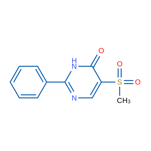 5-(Methylsulfonyl)-2-phenylpyrimidin-4(3H)-one 50mg