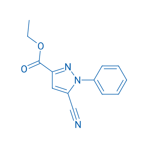 Ethyl 5-cyano-1-phenyl-1H-pyrazole-3-carboxylate 1g