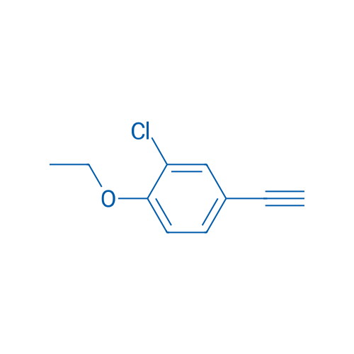 2-Chloro-1-ethoxy-4-ethynylbenzene 250mg