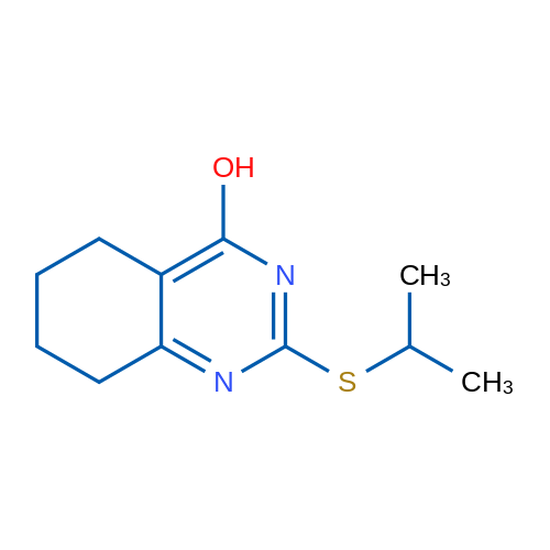 2-(Propan-2-ylsulfanyl)-5,6,7,8-tetrahydroquinazolin-4-ol 100mg