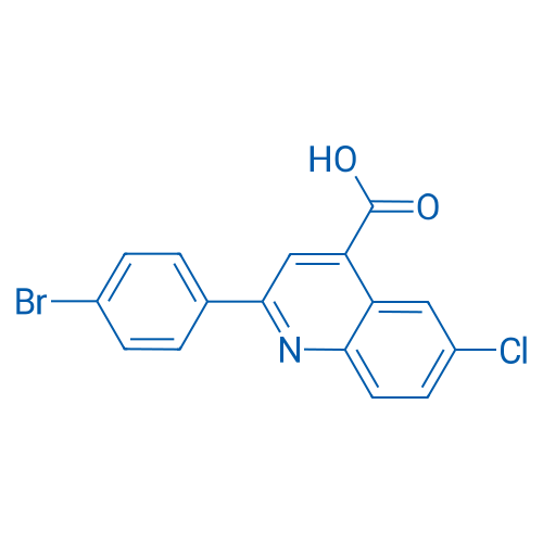 2-(4-Bromophenyl)-6-chloroquinoline-4-carboxylic acid 5g