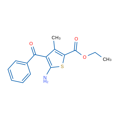 Ethyl 5-amino-4-benzoyl-3-methylthiophene-2-carboxylate 1g