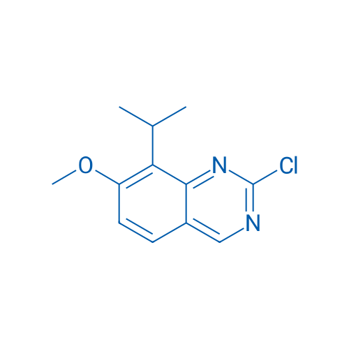 2-Chloro-8-isopropyl-7-methoxyquinazoline 250mg