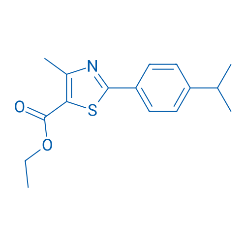 Ethyl 2-(4-isopropylphenyl)-4-methylthiazole-5-carboxylate 1g