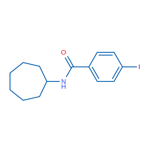 N-Cycloheptyl-4-iodobenzamide 1g