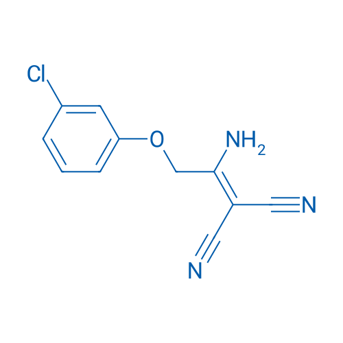 2-(1-Amino-2-(3-chlorophenoxy)ethylidene)malononitrile 1g