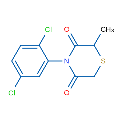 4-(2,5-Dichlorophenyl)-2-methylthiomorpholine-3,5-dione 1g
