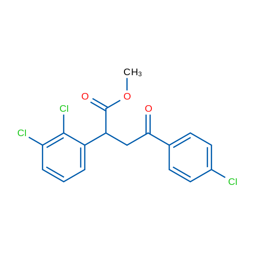 Methyl 4-(4-chlorophenyl)-2-(2,3-dichlorophenyl)-4-oxobutanoate 1g